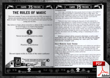 Load image into Gallery viewer, 75 EASY TO DO CARD TRICKS eBOOK (Master In Minutes w/ Any Deck)
