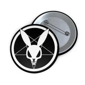 "Pentarabbit" Logo Button Pin