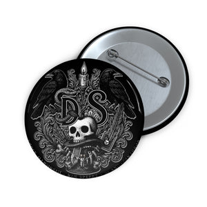 DS "Distorted Sorcery" Emblem Logo Button Pin