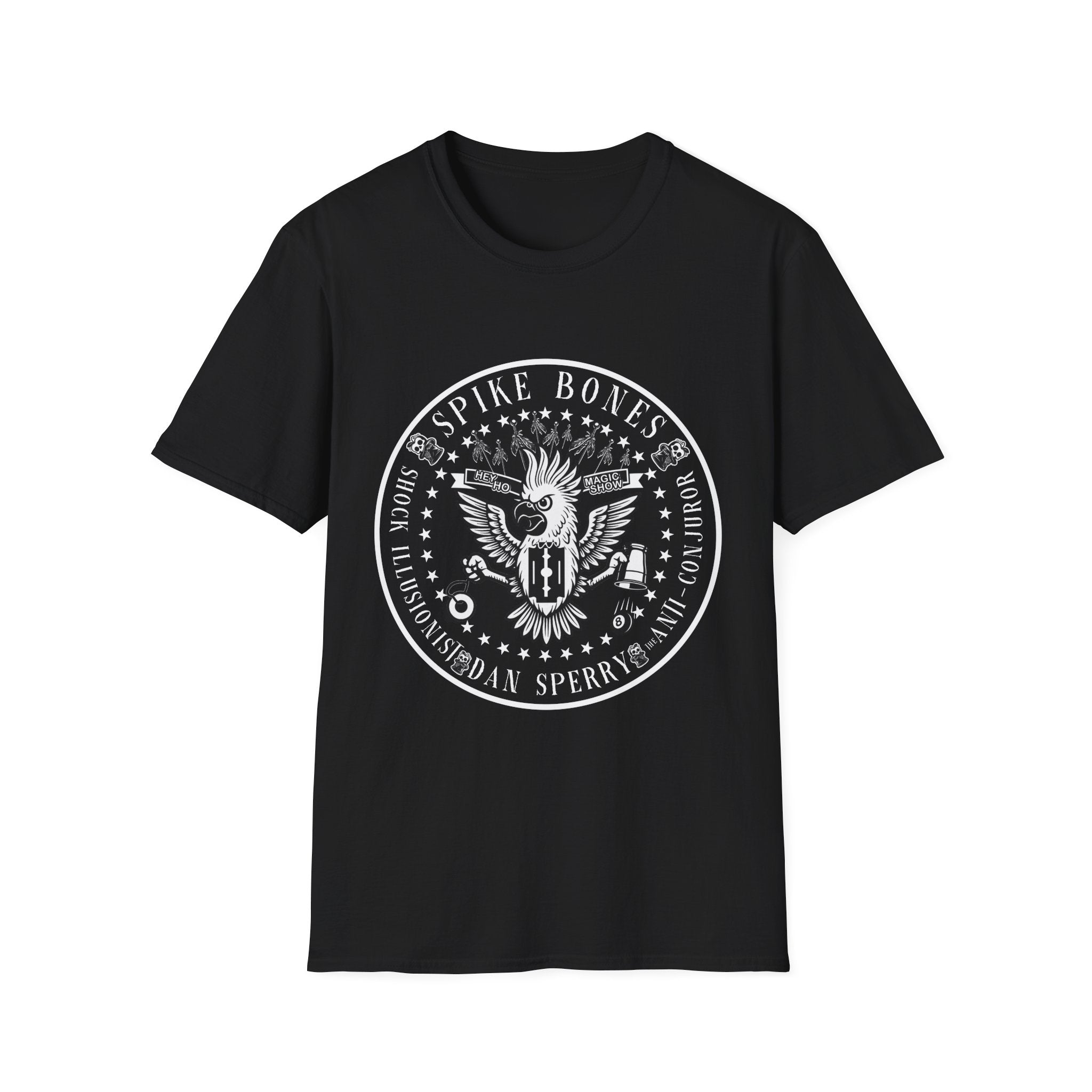Spike Bones "Hey Ho Magic Show" Tee