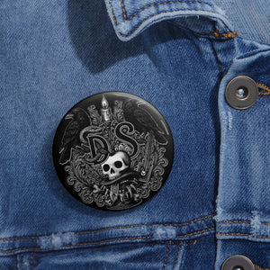 DS "Distorted Sorcery" Emblem Logo Button Pin
