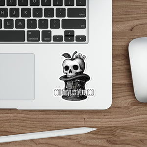 "Poison Apple" *SKETCHY* Die Cut Sticker