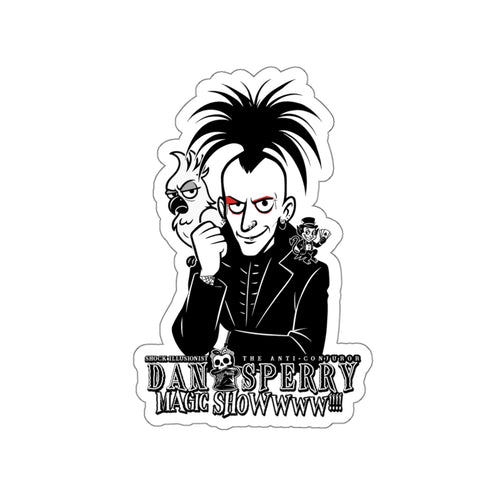 Dan Sperry and Spike Die Cut Sticker
