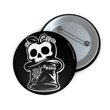 Load image into Gallery viewer, &quot;Poison Apple&quot; Logo Button Pin