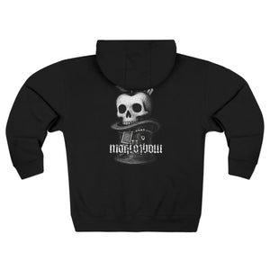 "Poison Apple" *SKETCHY* Logo Unisex Zip Hoodie