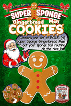 Load image into Gallery viewer, Super Sponge Gingerbread Men Cookies