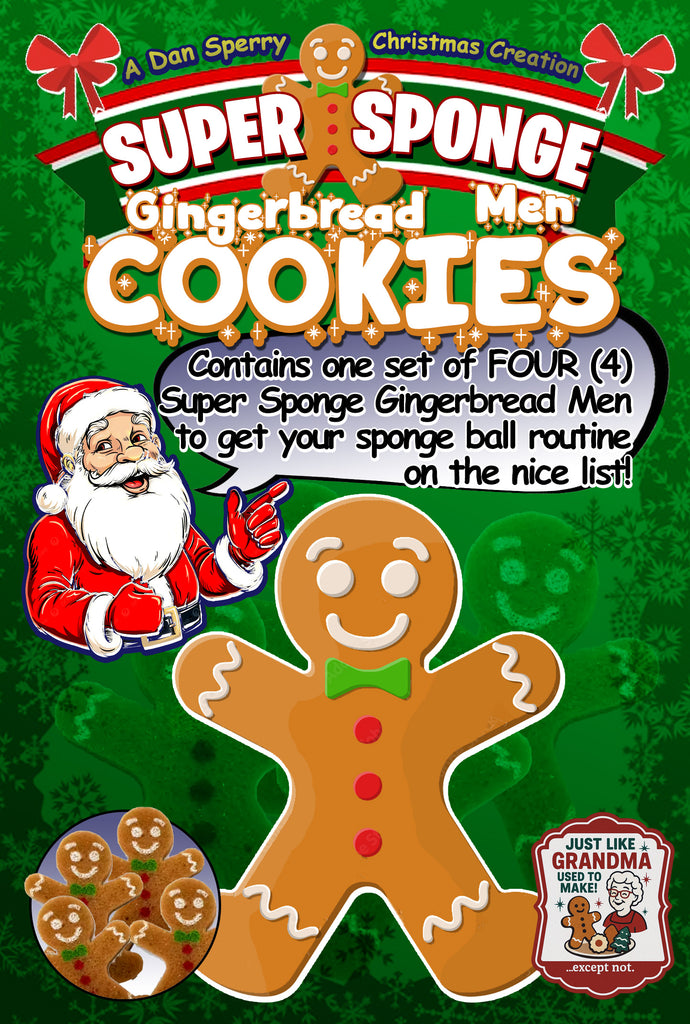 Super Sponge Gingerbread Men Cookies