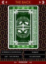 Load image into Gallery viewer, The Shining inspired playing cards The Overlook Deck card back design