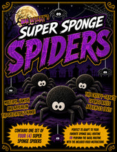 Load image into Gallery viewer, Super Sponge Spiders